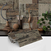 DIY PE Foam Tile Stickers Waterproof and Removable with Matte Texture Perfect for Kitchen Backsplash Bathroom Walls Stair Steps and Home Decoration